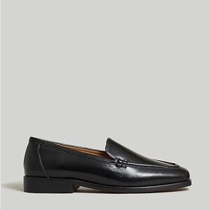 Madewell Womens $158 The Bennie Loafer in Black Leather Size 6 NO287